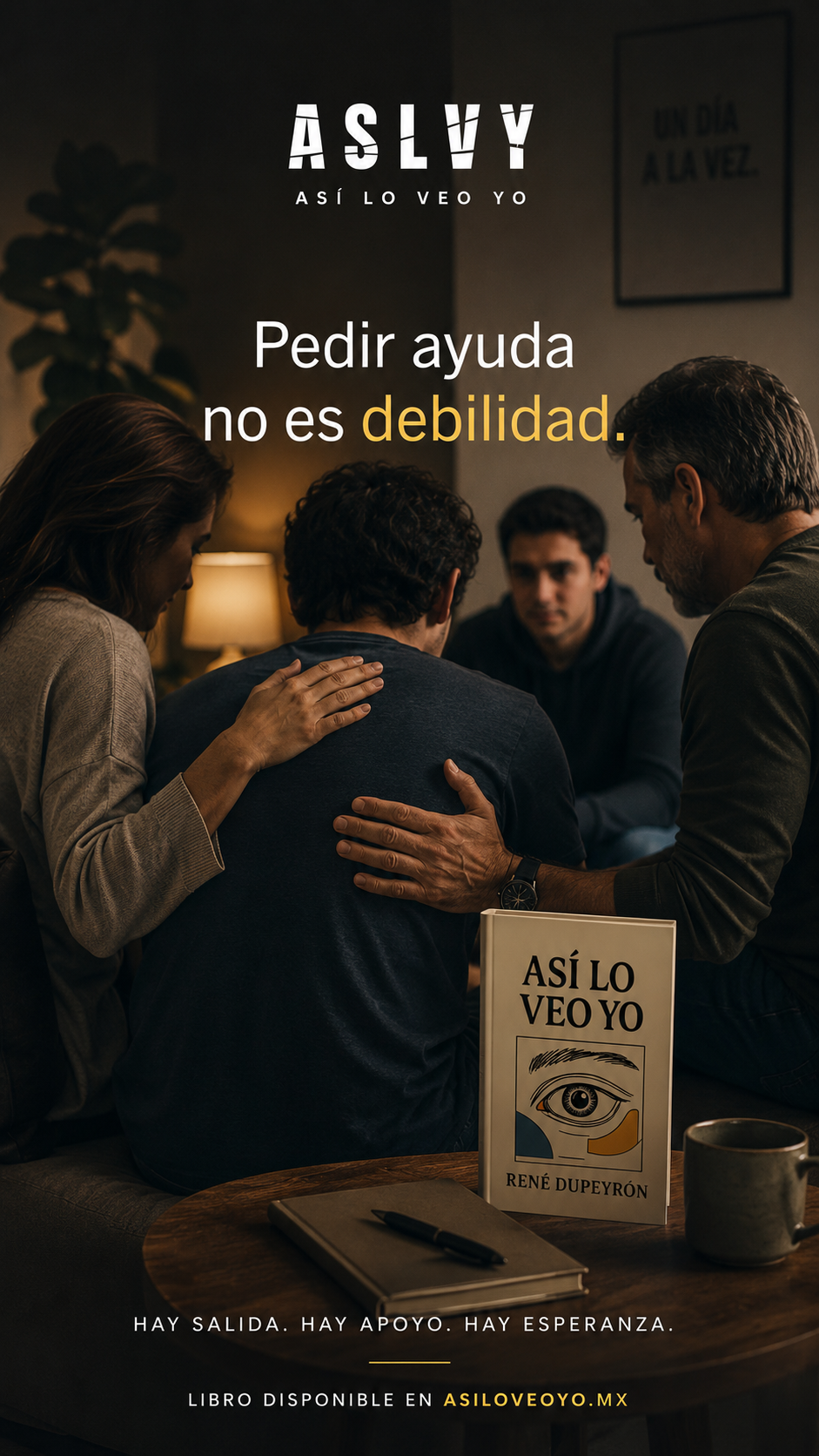 El ruido de afuera no callaba el de adentro. — Así lo veo yo, René Dupeyrón